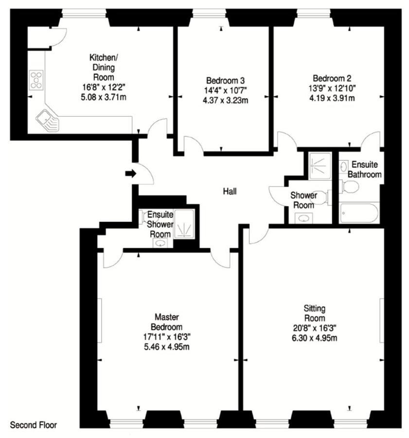 Edinburgh Castle Suite - The Edinburgh Address エクステリア 写真
